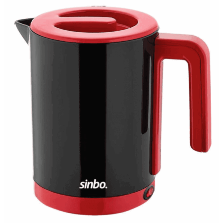 BOUILLOIRE  SINBO - SK-7388 - 1000W - NOIR & ROUGE