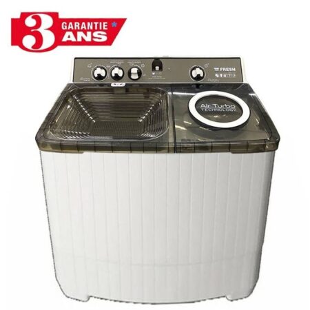 MACHINE À LAVER FRESH 13KG SEMI-AUTOMATIQUE GRIS