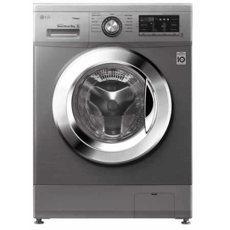 LAVE LINGE LG FRONTALE INVENTER - 9KG - SILVER