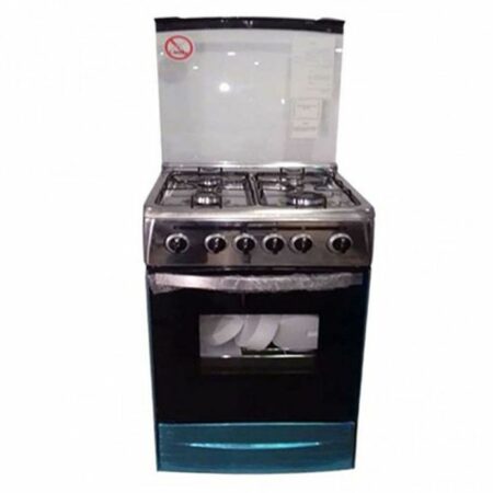 CUISINIÈRE AUXSTAR 50 CM 4 FEUX INOX