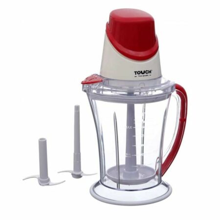 HACHOIR A VIANDE TOUCH 1.5L AVEC ACCESSOIRES - ROUGE