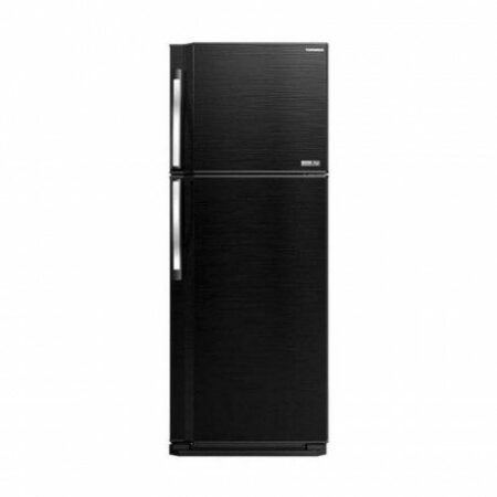 REFRIGERATEUR TORNADO DOUBLE PORTES-NOIR-386L-NOFROST