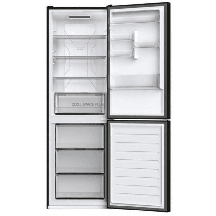 REFRIGERATEUR HOOVER E4T618ES COMBINE 341L INOX – Image 2