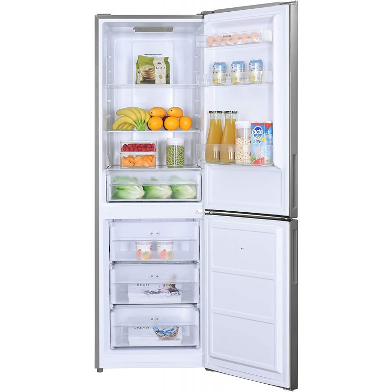 RÉFRIGÉRATEUR COMBINÉ BRANDT BFC8610NX 380L INOX – Image 2