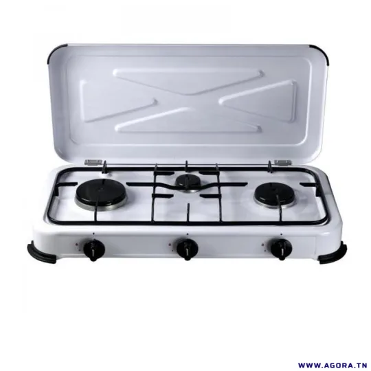 RECHAUD NEWMED M6035B 3 FEUX BLANC