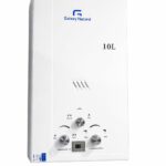 CHAUFFE BAIN GALAXY NATUREL À GAZ  10L +AFF BLANC