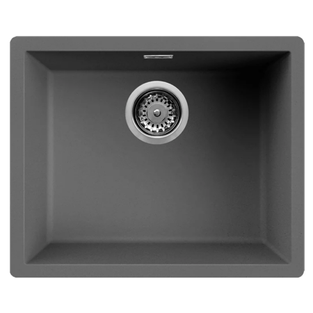 ÉVIER GRANITECK FOCUS 56 CM SMILE.56G GRIS