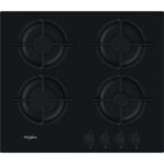 PLAQUE CUISSON WHIRLPOOL GOR615NB 4F 60CM - NOIR